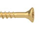 Construction screws - full thread, countersunk