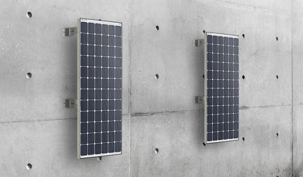 Photovoltaic ventilated facades