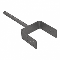 Classic postfoot PSL 100U, 101x310x100x4