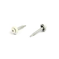 Roofing scr with ball head+EPDM 4,8x35 ZP RAL9010CR3+  min 15 micro