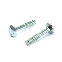 Mushroom  bolt  5 x 55  DIN 603 zp