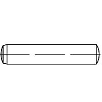 Cylindrical pin DIN 6325, 1x8tolerance m6