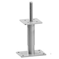 Adjustable column foot F 24MMx170-230MM