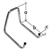 Garden hose hook