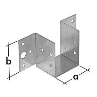 Light Joist hanger WL5, 25x77, zinc