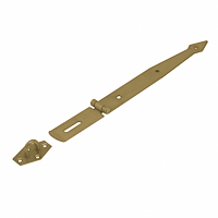 Strap gate hinge with lockZZB 250