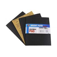 Sanding paper 230x280mm P60 10pcs Waterp
