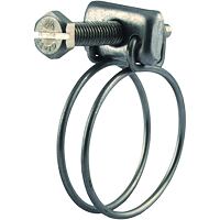 Double wire hose clamp W1, ZP68-76mm