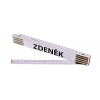 Wooden folding rule 2m