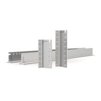 Console ALUMAXI with slots 640