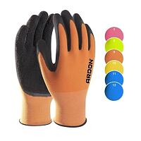 PETRAX gloves on stand, size 10