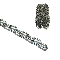 Medium link welded chain DIN 5685A 4,0mm