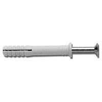Nylon hammer anchor flat h. 6x45 zp