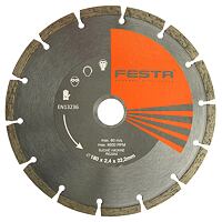 Diamond disc segmented Festa 300x25,4