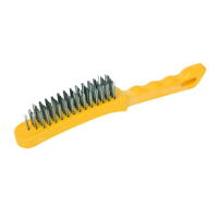 Wire brush, plastic