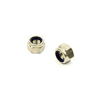 Self-locking hex nuts  M 10 SS A2