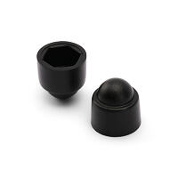 Bolt and nut caps M5/8, blackblack