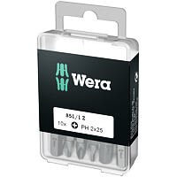 Bit PH3 - 25mm, WERA - 10 pcs / blister
