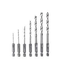 HSS drills set, hexagonal shank