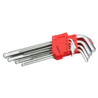 Head hex set 9 pcs inch