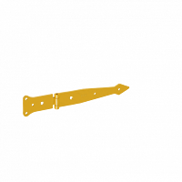 Gate hinge ZBP 200, 200x80x50x2,5 mm