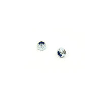 Self-locking hex nuts DIN 985  M2  zpcl. 8 only!