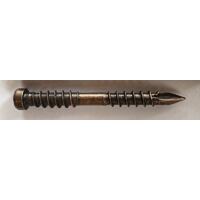 KKZ terrace screw with CSK cylindrical head 5x50 AISI304 Bronze Torx Drive