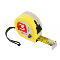 Meas. tape ASTRA 3m x 19mmtwo brake strap