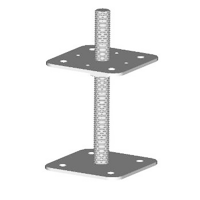 Connecting element for wood 200/110x110, 80x80