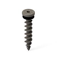 Screw for polystyrene 80mm, gray