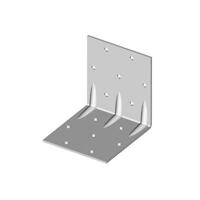 Connecting element for woodsquare