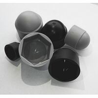 Bolt and nut caps M27/41, blackblack