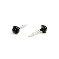 Roofing scr with ball head+EPDM 4,8x35 ZP RAL9005CR3+  min 15 micro