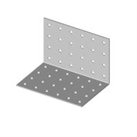 Square for wood, 260x40x40 Zinc /dia. 11