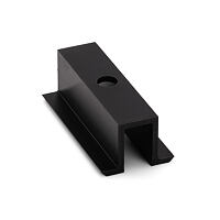 SU 70 Al centric clip - black anodization