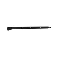 Angled belt hinge ZNZ 400x11x35x4,0 black