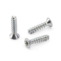CSK flat head T6 screw PT1.8x8 zp 5um min Cr3+