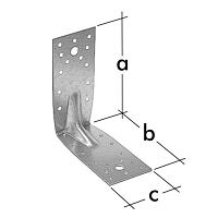 Reinforced square KP 5, 150x150x65x2,5mm