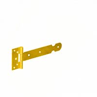 Gate hinge ZBL 200, 200x38x2,0mm