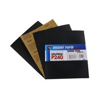 Sanding paper230x280mm P240 10pcsW-proof