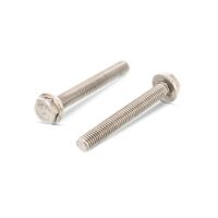 Hex head screw  M6 x 12 DIN 6921  SS A2without serration