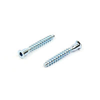 Furniture scr.7 x 40  3.0p,hex+hole zpstem dia 7 mm