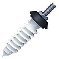 dowel for insulation with cap RAL 7016 antracit