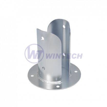 Circular bolt down postfoot PSPOD 100