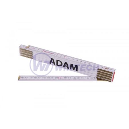 Wooden folding rule 2m