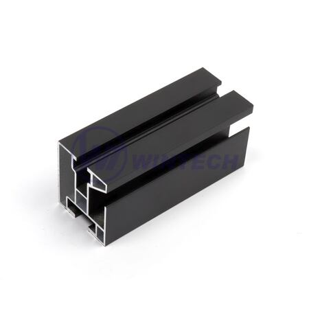 SH Al Solar Extrusion, black anodized bar 4,70 m