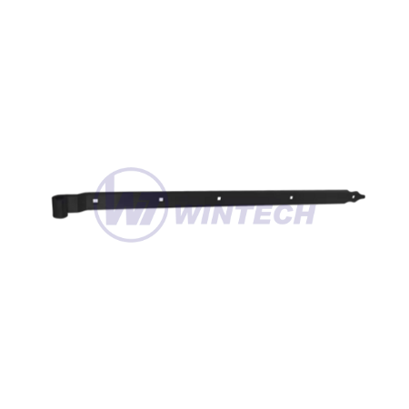 Angled belt hinge ZNZ 500x10x40x5,0 black