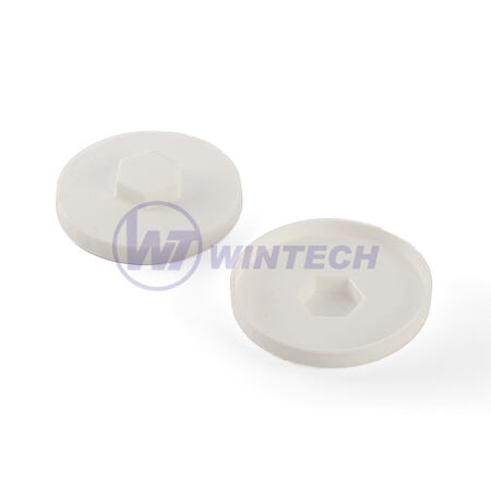 Cap for 6-point screw with rubber wahser OK 13/40,white