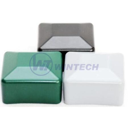Caps for rectangular fencing posts 40x60green
