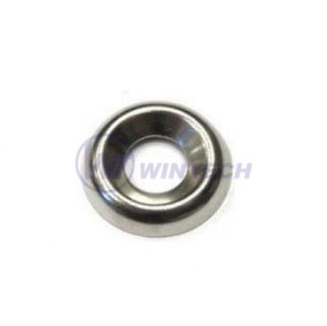 Washer rosettes, rolled or open M 6 / 7,3 nikl